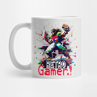 Game On! Retro Vintage Style Gaming Mug